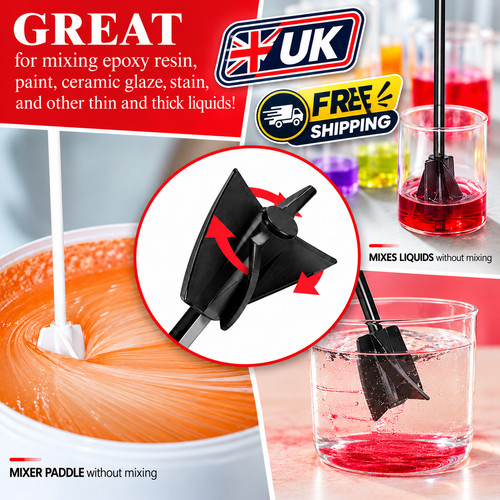 Solid mixer paddles - solid,