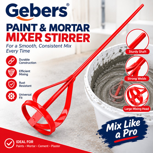 Drill paint mixer pot - paint, plaster