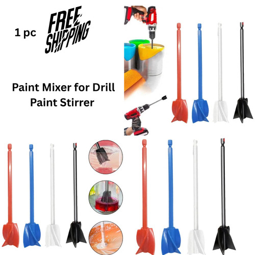 Paint mixer for drill - paint,