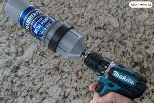 Spray paint can mixer shaker - can,