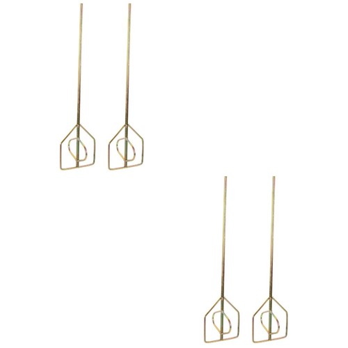 4pcs golden steel paint - steel,