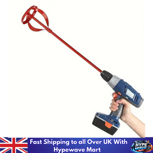Red drill paint pot - red,